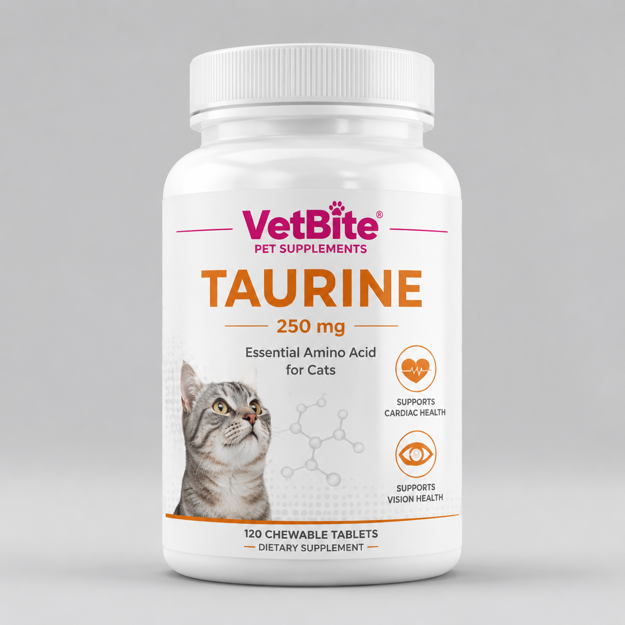 مکمل تائورین تخصصی گربه VetBite